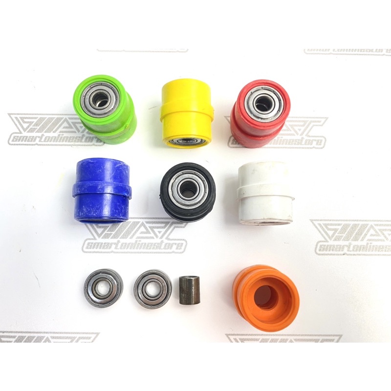ROLLER RANTAI KLX 150 KARET WARNA / CHAIN ROLLER KLX 150