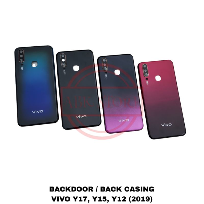 TUTUP BELAKANG BACKDOOR BACKCOVER BACK CASING VIVO Y17 / Y12 / Y15 2019 HOUSING