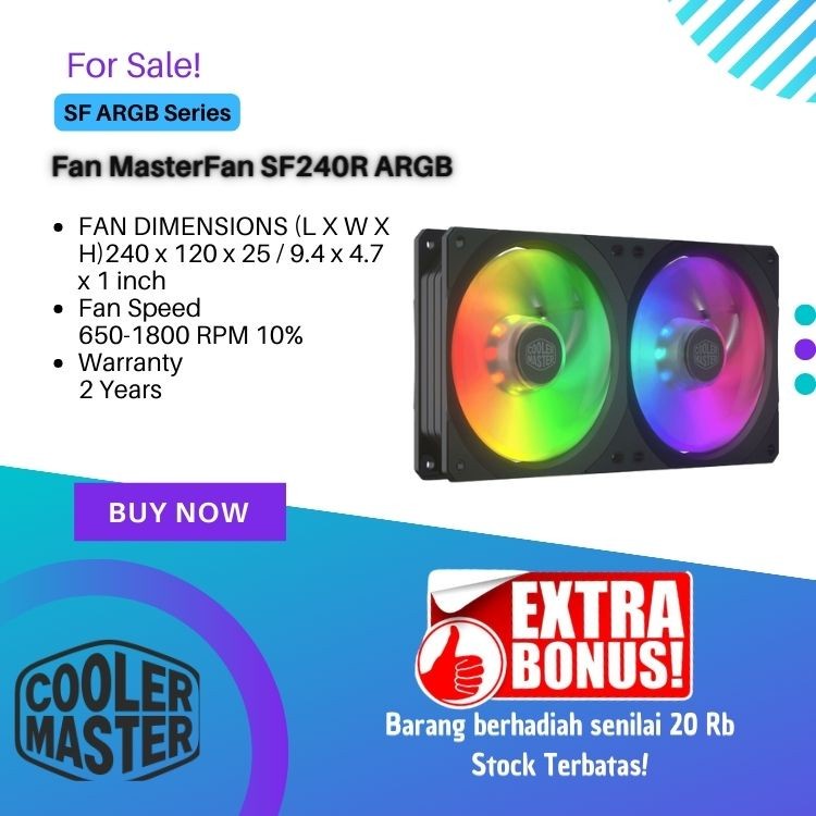 Cooler Master Cooler Fan Case SF240R ARGB - Fan Casing 24cm MasterFan