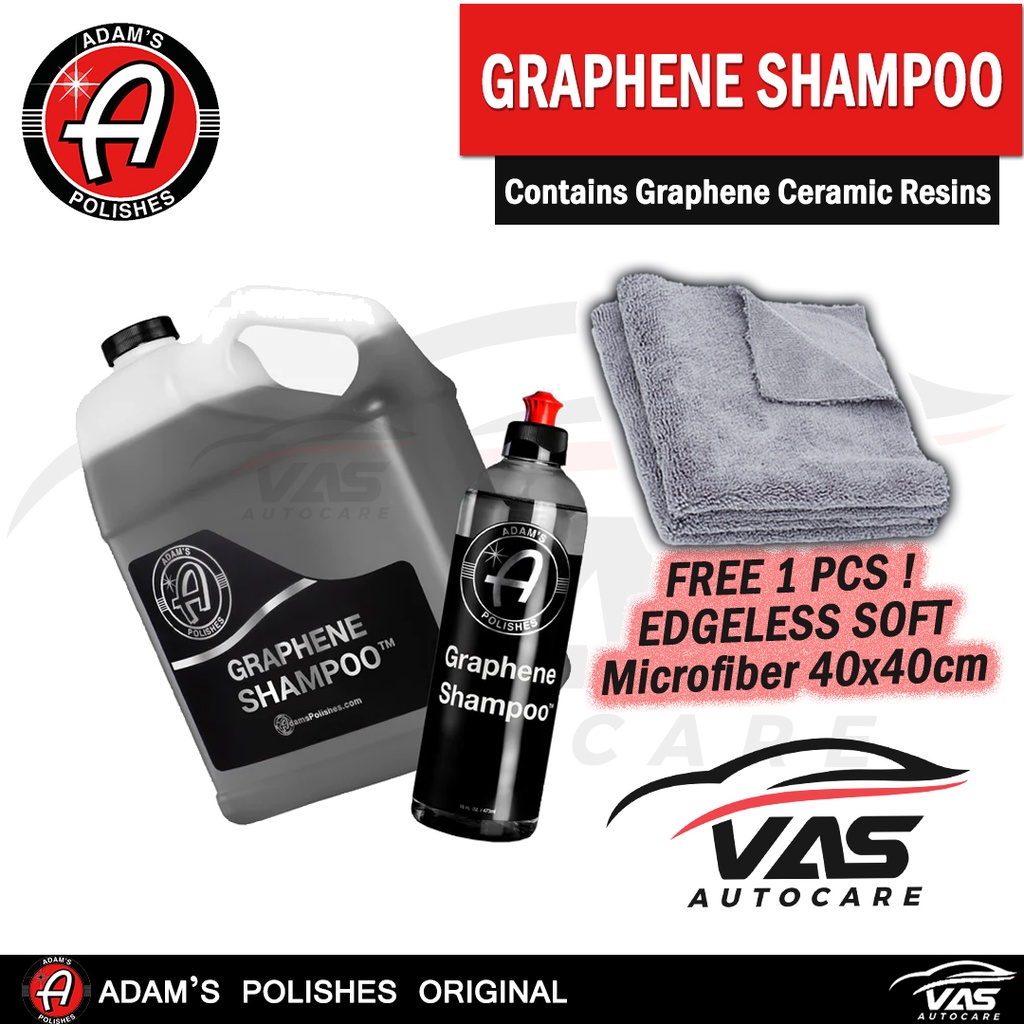 Adams Adam's Graphene Shampoo Shampo Nano Ceramic Coating Sampo Mobil