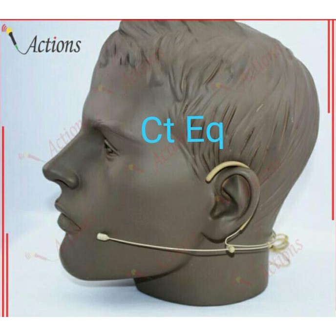 Mic lidi mic headset skin tone mic wireless condensor