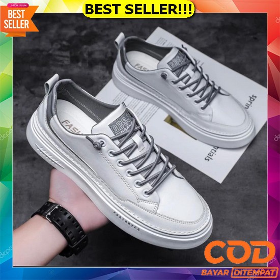 Sepatu Pria Spatu Sport Sneakers Terbaru Kekinian Korea 2022 2023 Murah Sneaker Cowok Sneker Sepatu 