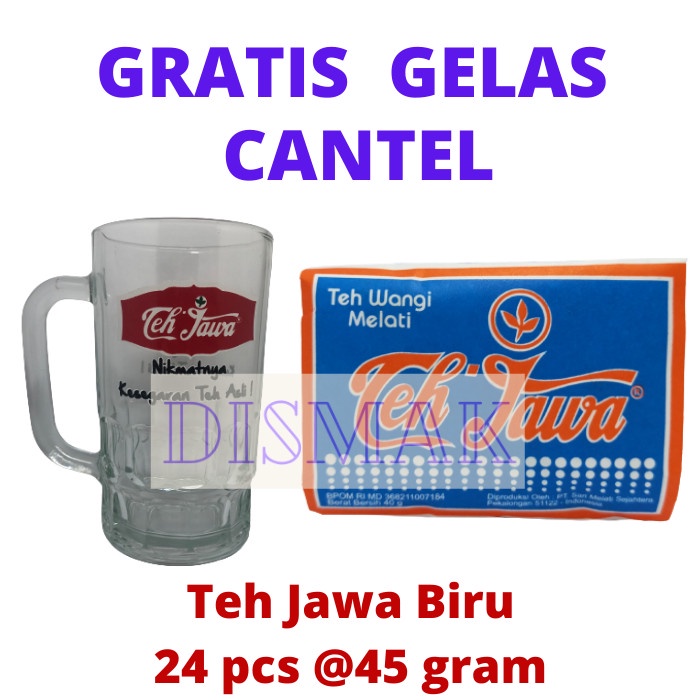 

TEH JAWA BIRU 24 PCS X 40 GRAM