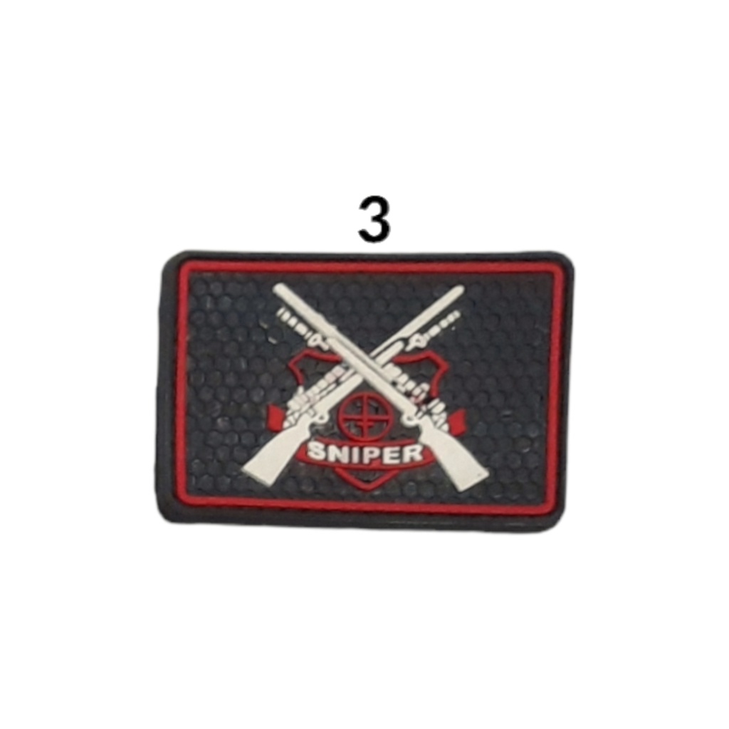 Patch Rubber Logo Sniper SS, AKM ZombiKILLER