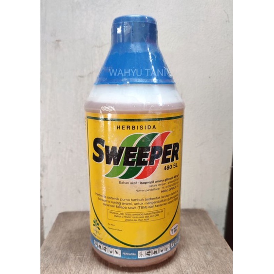 SWEEPER 480 SL HERBISIDA SISTEMIK BAHAN AKTIF ISOPROPIL AMINA GLIFOSAT 1 LITER