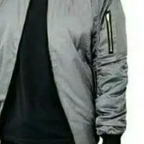 JAKET ARMY PILOT BIG SIZE / BOMBER UKURAN XL - Abu-abu, XXL