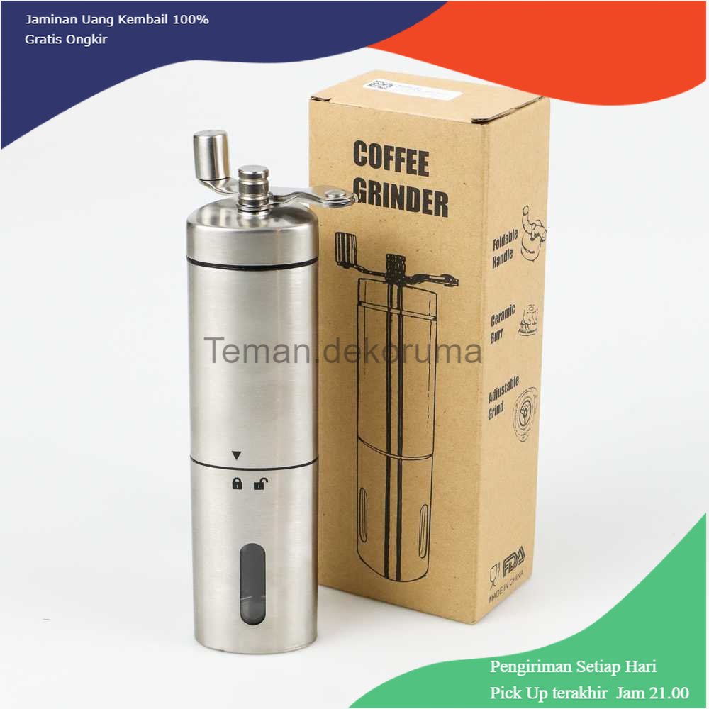 TD - PR Yajiao Alat Penggiling Kopi Manual Coffee Grinder Portable - EC03