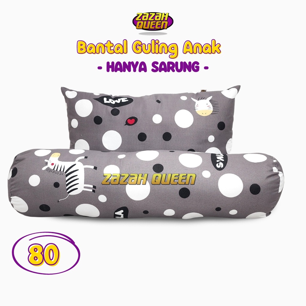 [HANYA SARUNG] Sarung Bantal Guling Junior / Bantal Guling Anak