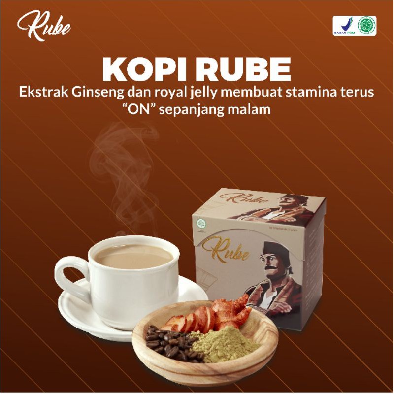 

Kopi Jahe Merah Kopi Rube 1 Sachet bisa 2x Seduh