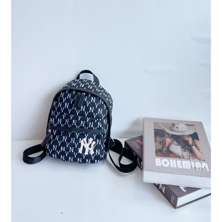 SALE - Tas Ransel Wanita MLB Monogram Mini Backpack NY - 1153#