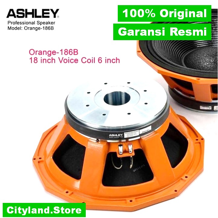Speaker Component 18 Inch Ashley Orange186B Orange 186B Original