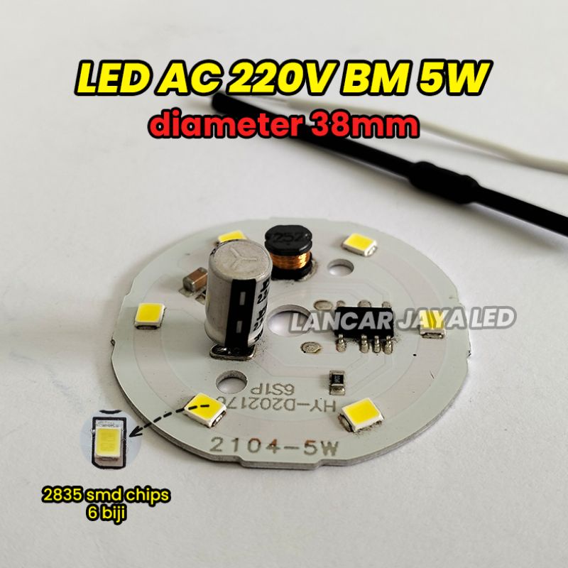 PCB LED AC BM 5W