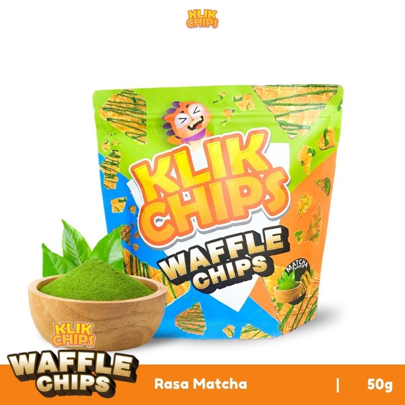 

KLIKCHIPS WAFFLE CHIPS GREENTEA