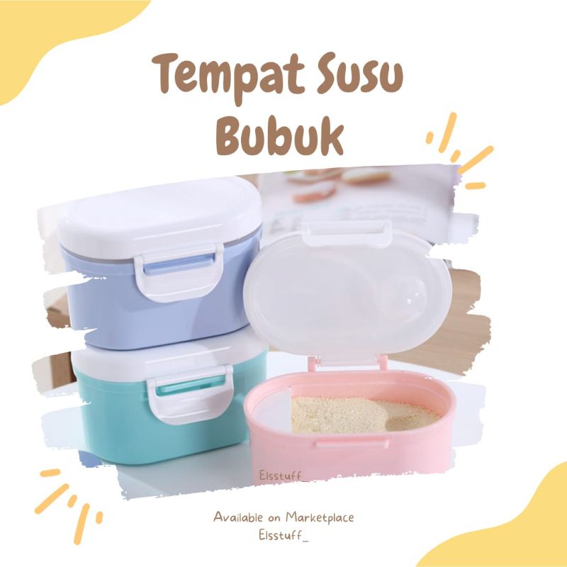 TEMPAT SUSU BUBUK BAYI / KOTAK SUSU KECIL
