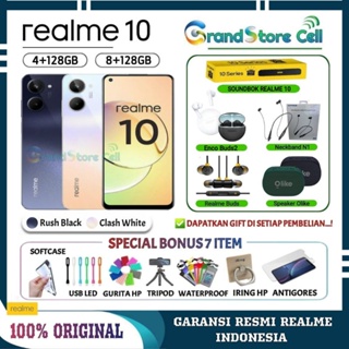 REALME 10 4G RAM 8/128GB | REALME10 4G RAM 4/128GB GARANSI RESMI REALME INDONESIA
