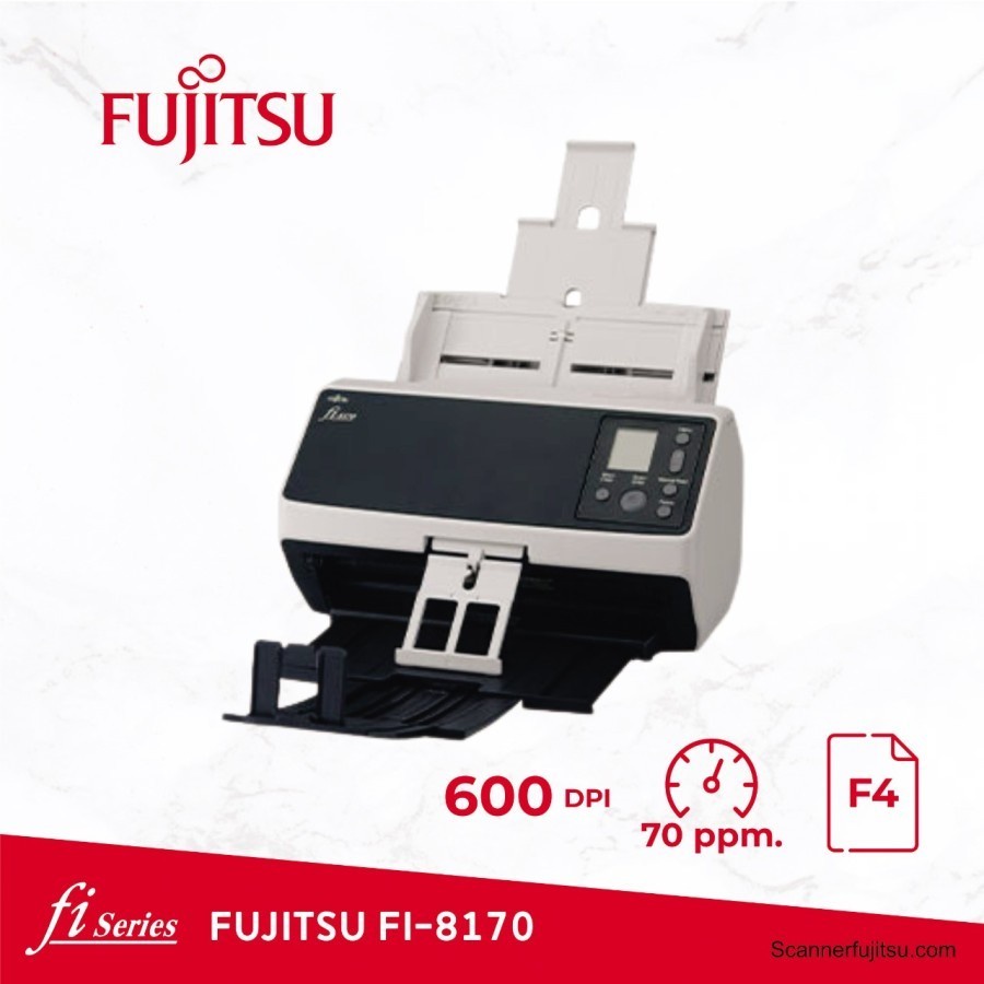 Scanner Fujitsu Fi-8170 ADF - A4 70ppm - Garansi Resmi Original