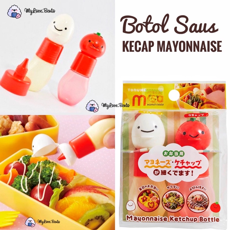 Jual Botol Mayonaise Kecap Saos Wadah Saus Bento Tools Perlengkapan Bento Shopee Indonesia