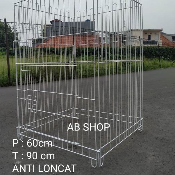 (Harga per lembar) kandang kucing anjing pagar ukuran 60x90cm - lembaran biasa