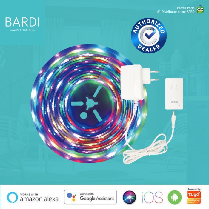 Smart Lamp Bardi Led Flowing Strip 5M With Adaptor