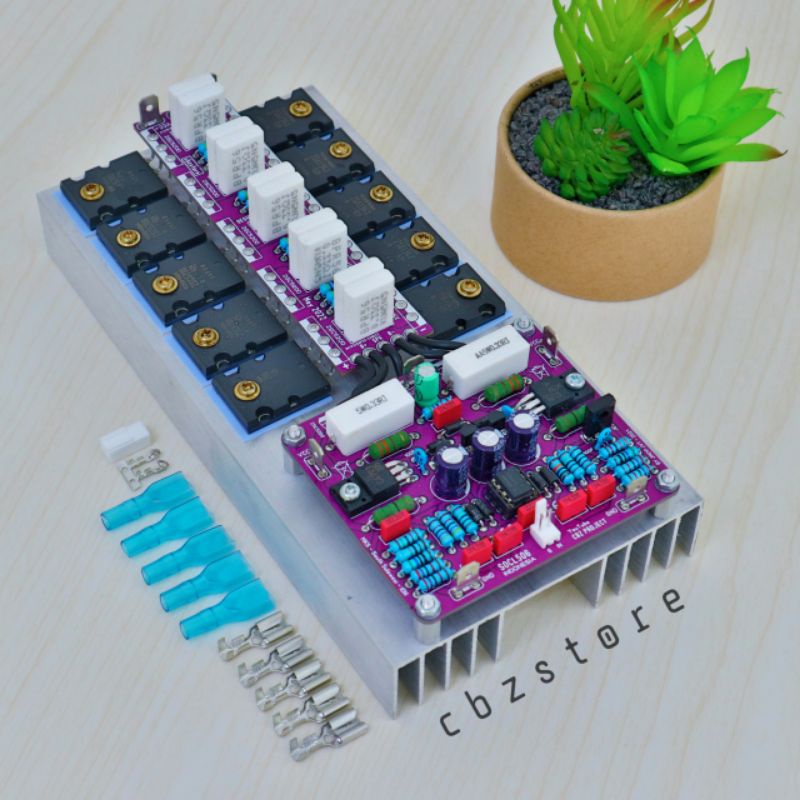 KIT AMPLIFIER SOCL 506 5 SET TOSHIBA HIGH QUALITY