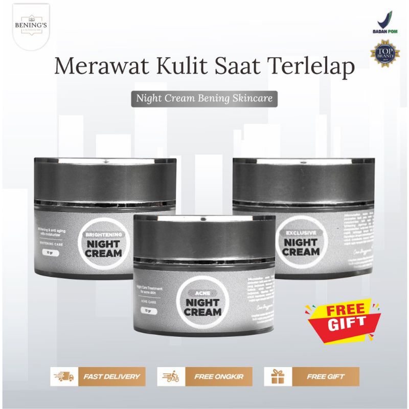 Night Cream Bening skincare