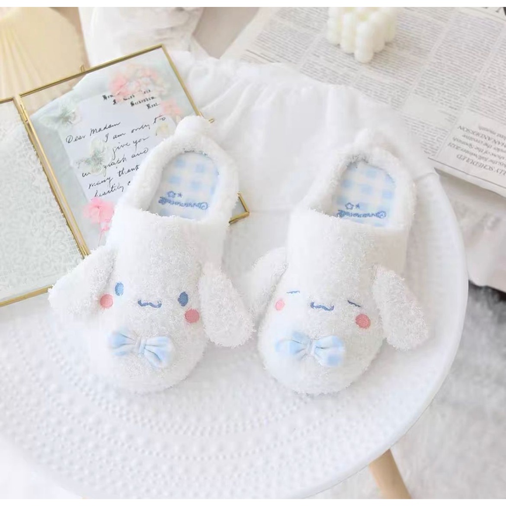 SANDAL RUMAH MELODY CINNAMOROLL KUROMI HANGYODON POMPOMPURIN HELLO KITTY SEPATU KAMAR IMPOR LUCU