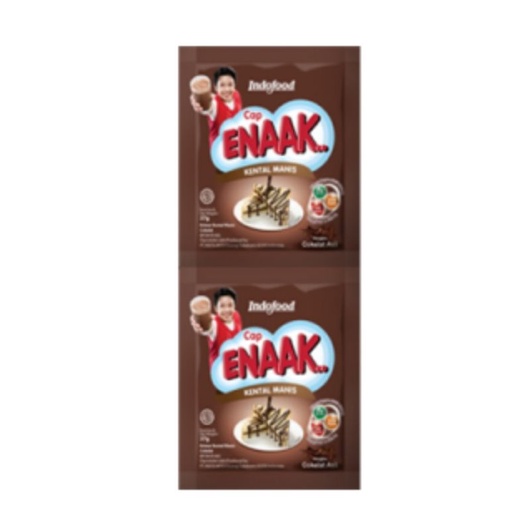 

susu kental manis cap enak coklat sacset 37gr isi 6pcs