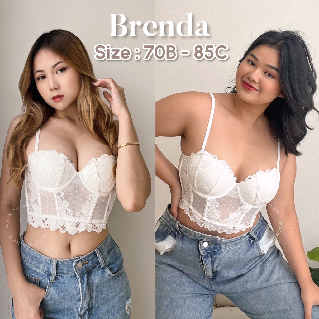 WAINODSHOP - BRENDA bustier sexy underwire lingerie