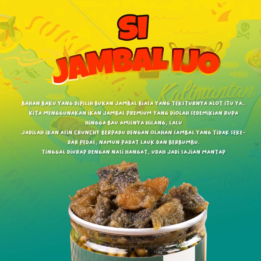 Sambal Ikan Asin Jambal Ijo