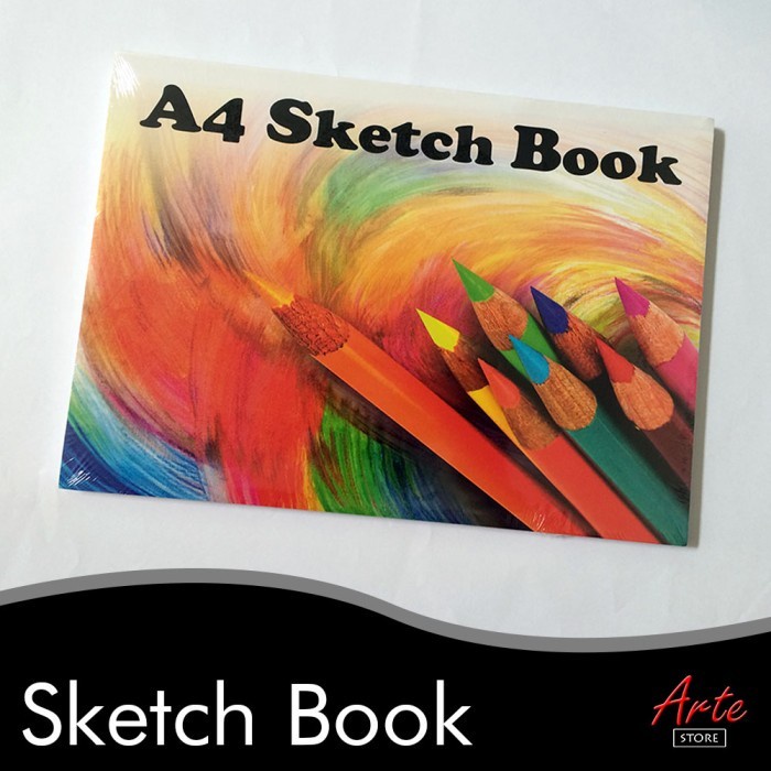 

Buku Gambar Sketchbook Kiky A5 / A4 50 Lembar