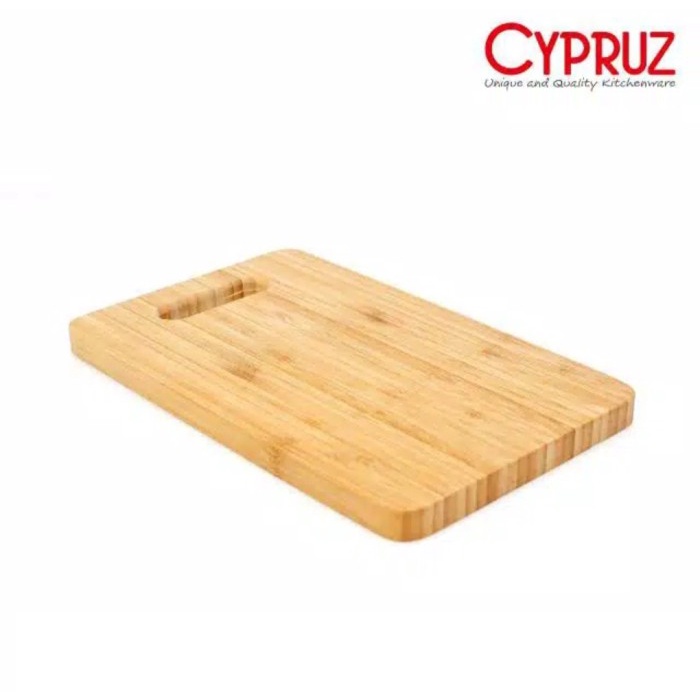 Talenan Talenan Bambu Persegi Rectangular Bamboo Chopping Board Cypruz