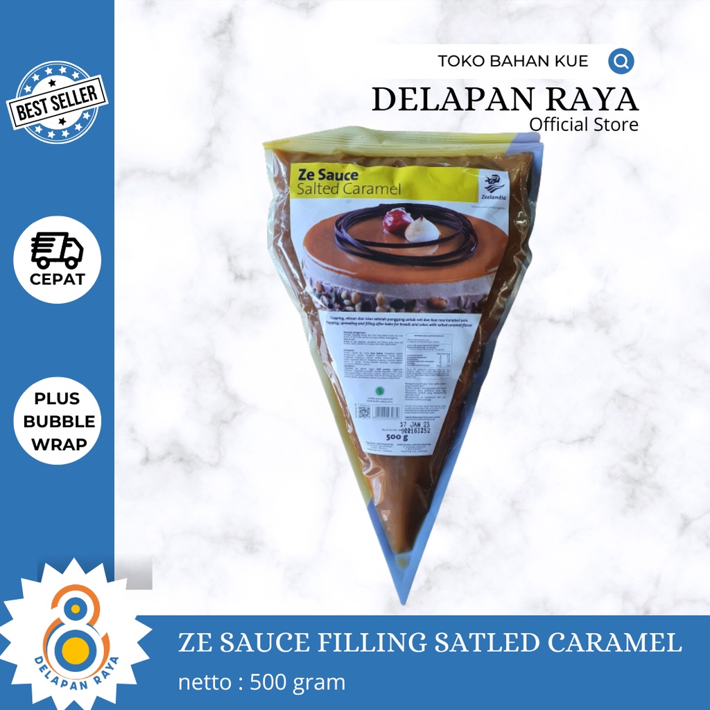 

ZE SAUCE FILLING SALTED CARAMEL 500GR - 8Raya