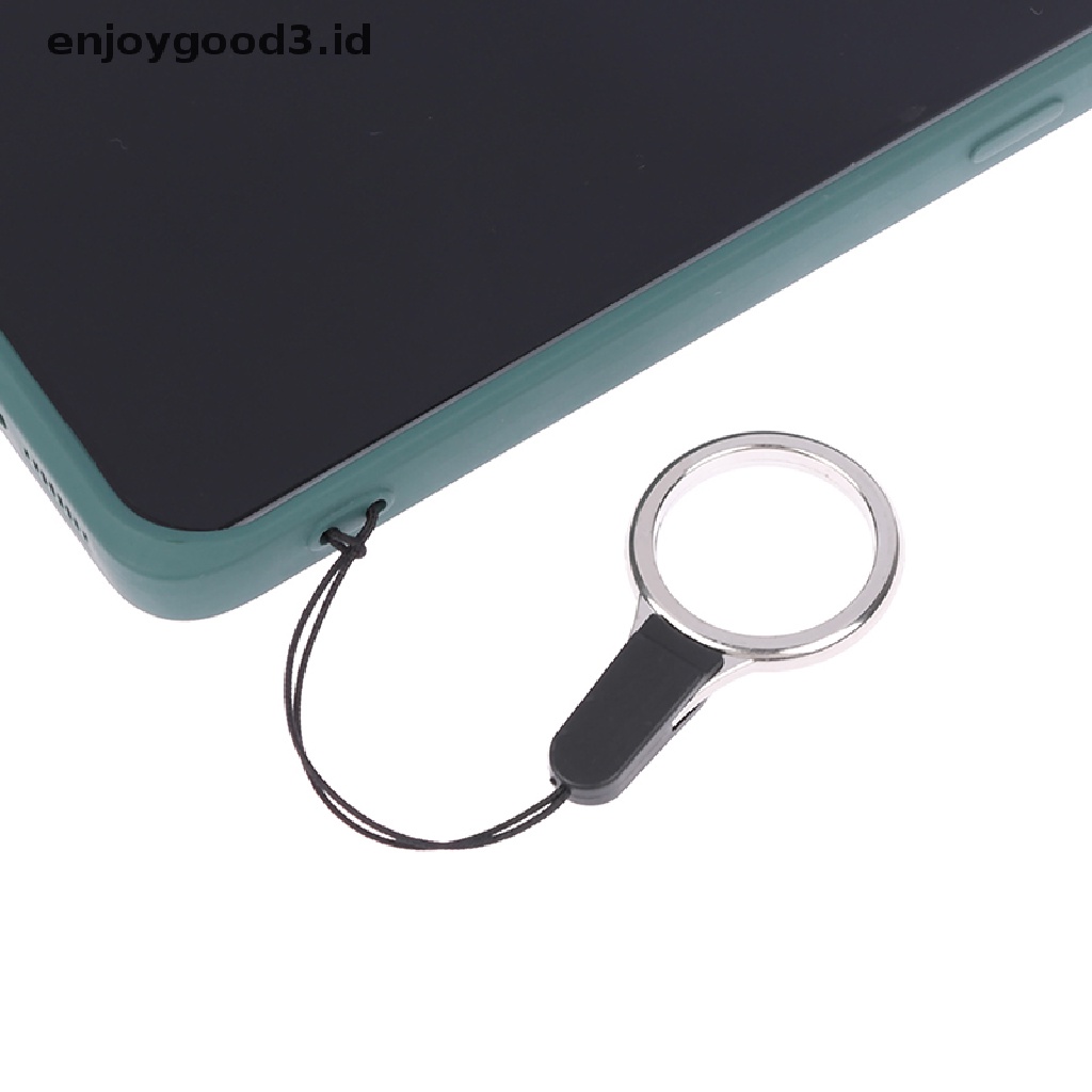 5pcs Tali Lanyard Dengan Ring Holder Jari Untuk Aksesoris Smartphone