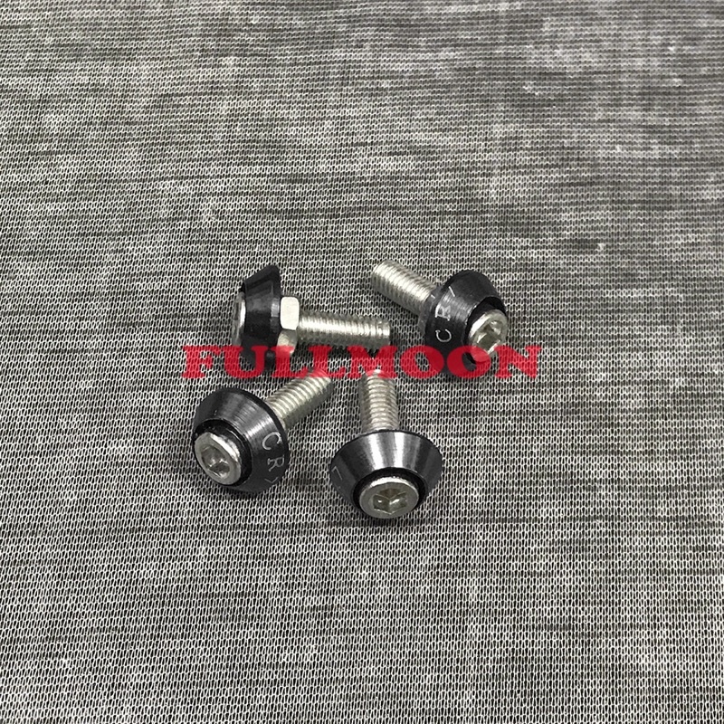 Baut untuk plat no 4 pcs