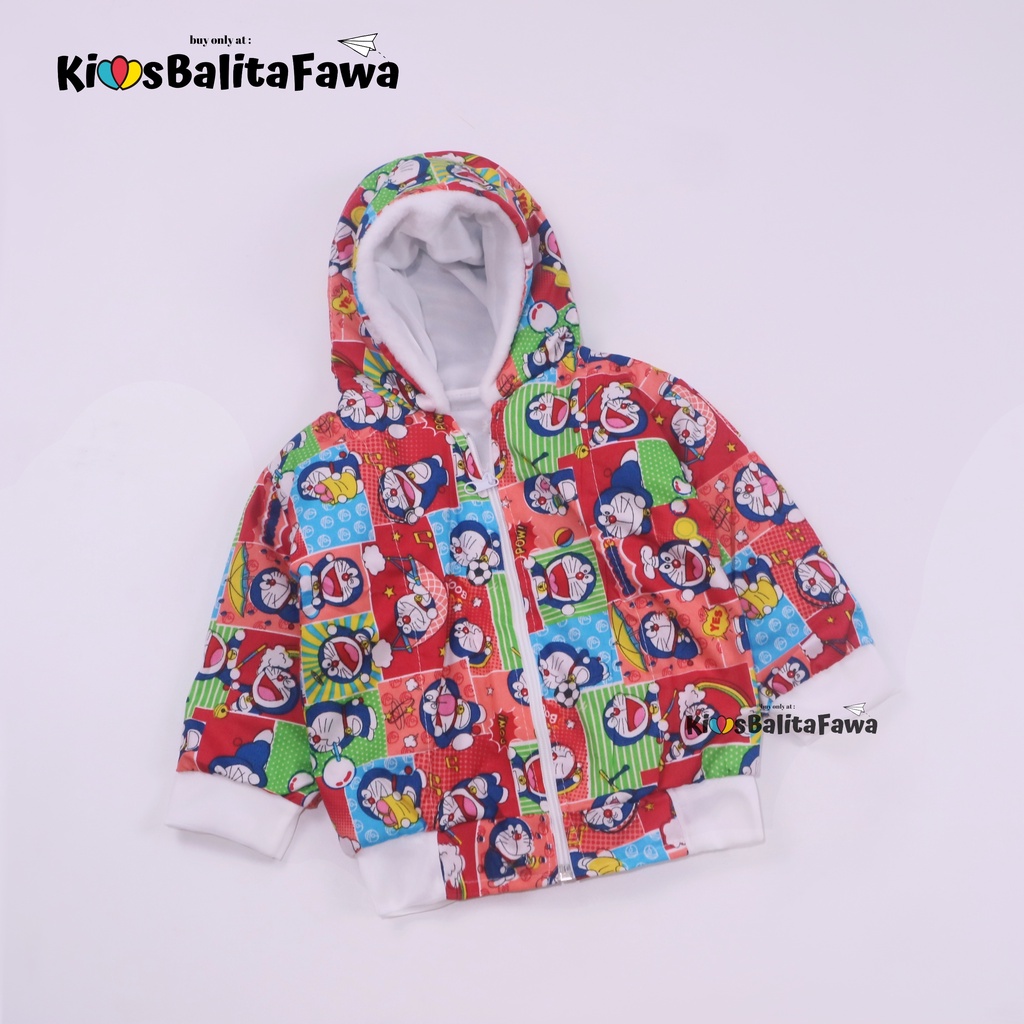 Jaket Baby Jolly uk 0-12 Bulan / Jacket Tebal HIGH QUALITY Bayi Laki Anak Perempuan Lengan Panjang