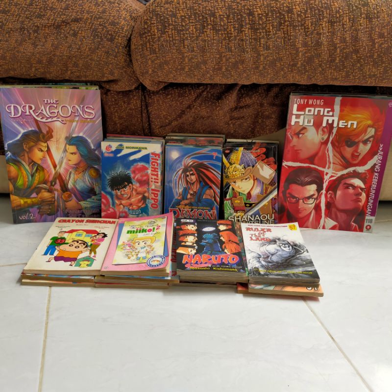 komik aneka judul preloved