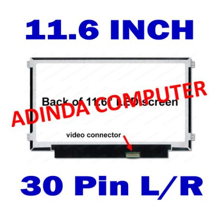 LCD LED Laptop Asus X200 X200C X200CA X200M X200MA 11.6&quot; soket 30PIN