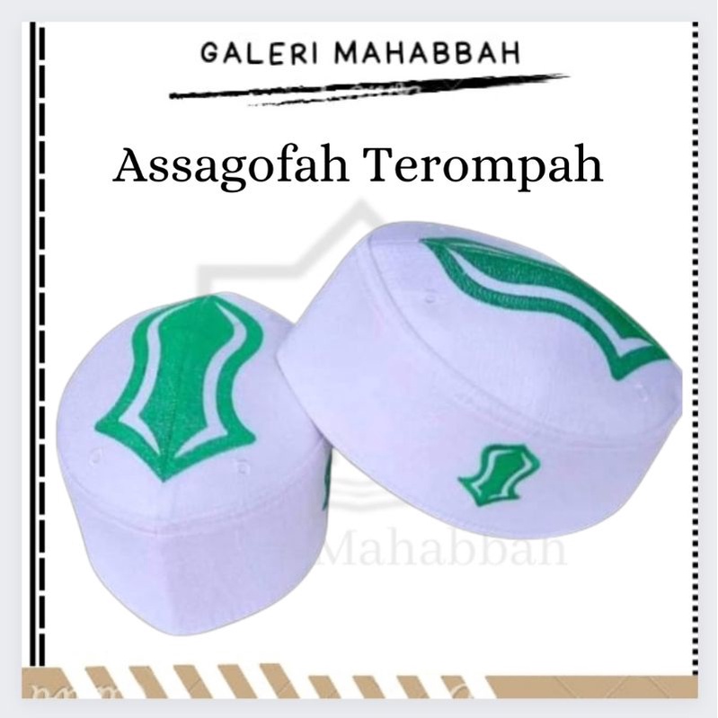 KOPIAH ASSAGOFAH TEROMPAH PECI TEROMPAH SONGKOK PECI