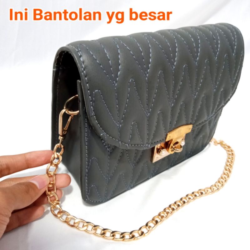 TALI TAS RANTAI RINGAN PIPIH BEST QUALITY STRAP TAS WANITA IMPORT - KatteLaurents