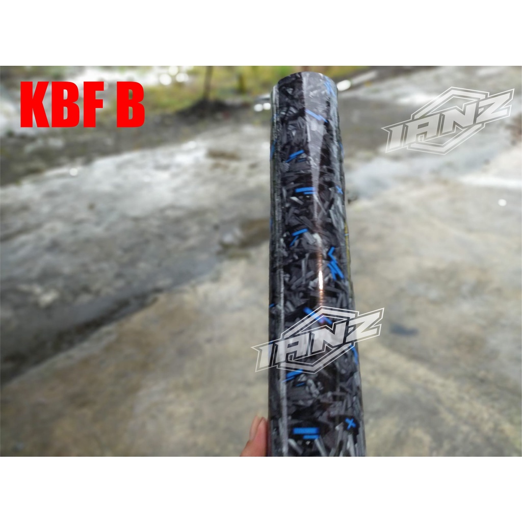 STICKER SETIKER MOTIF CARBON FORGET MERAH / SETIKER KARBON FORGET UNTUK MOTOR