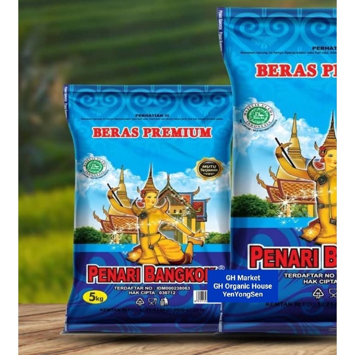 

Beras Penari Bangkok Premium 5 kg Enak Pulen Terlaris/ Beras Putih 5kg