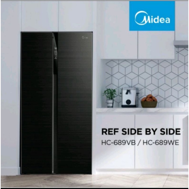 Midea HC-689VB kulkas 2pintu