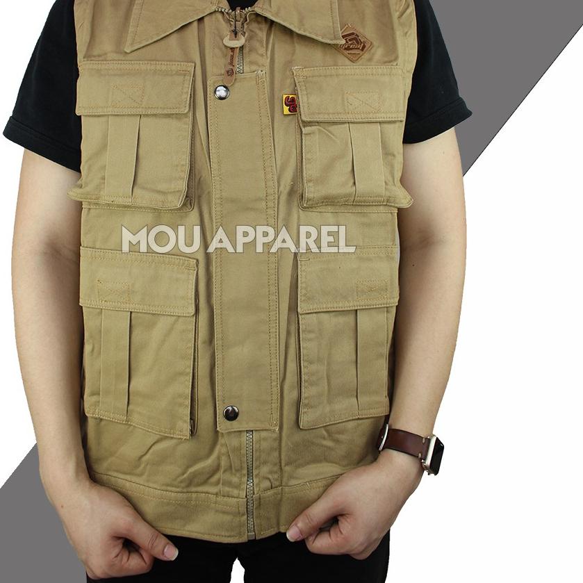 Jaket Rompi Vest Type 03 Kanvas Twill