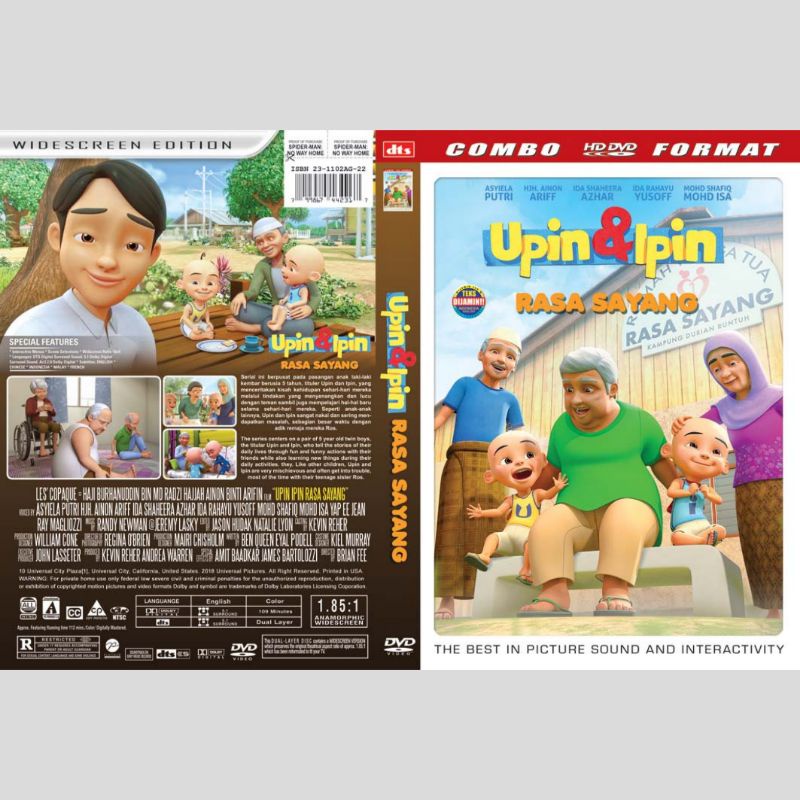 Kaset Kartun UPIN & IPIN RASA SAYANG (2022)