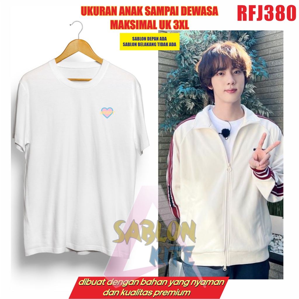 MURAH!!! KAOS SEOKJIN JIN LOVE RFJ380 UP TO 3XL