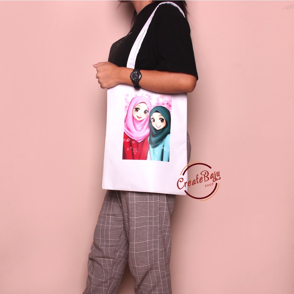 TOTE BAG PREMIUM PEREMPUAN TAS CEWEK TAS BELANJA KODE J