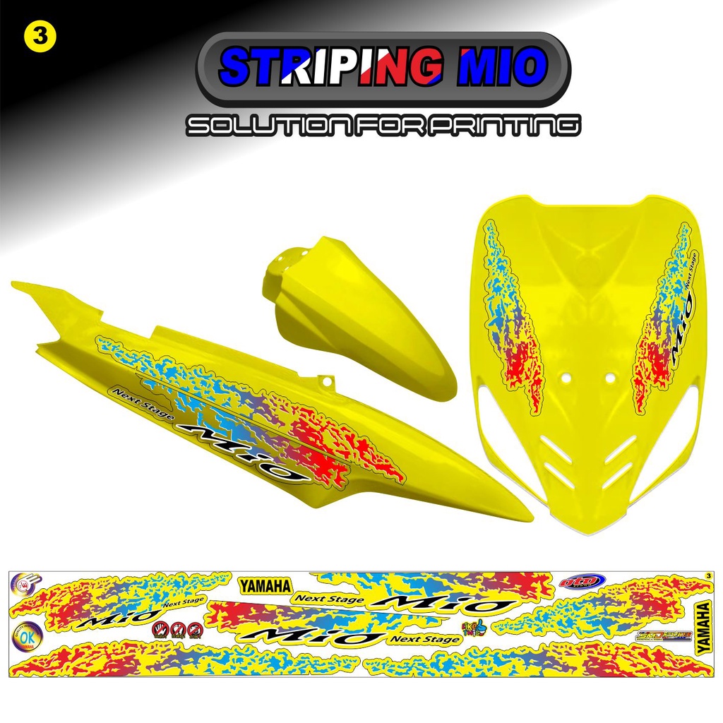 STRIPING MIO NEXT STAGE STRIPING MIO SPORTY SMILE NEXT STAGE