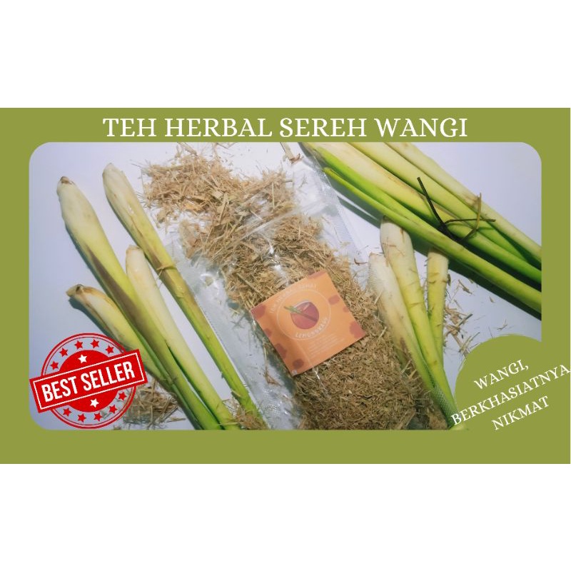 

TEH HERBAL SEREH/10 gram/ TEH SEREH HERBAL (wangi, tidak pahit, berkhasiat, nikmat)