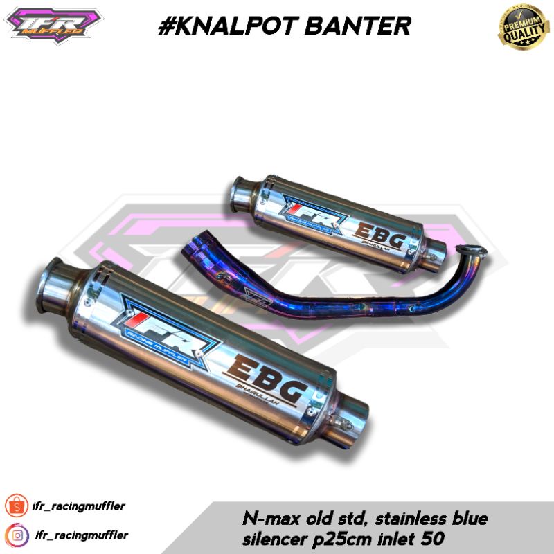 Knalpot n-max 150cc original IFR