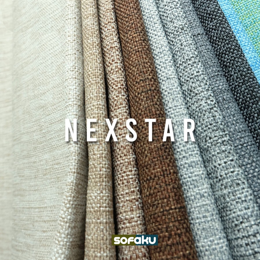 HIKARON Nexstar - Kain Sarung Bantal Sofa - Kain Jok Bahan Kursi